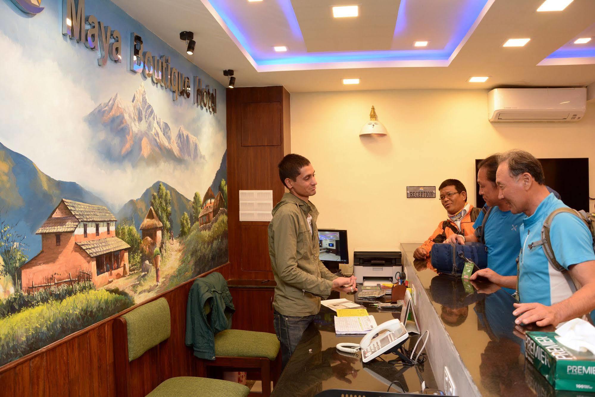 Maya Boutique Hotel Kathmandu Esterno foto