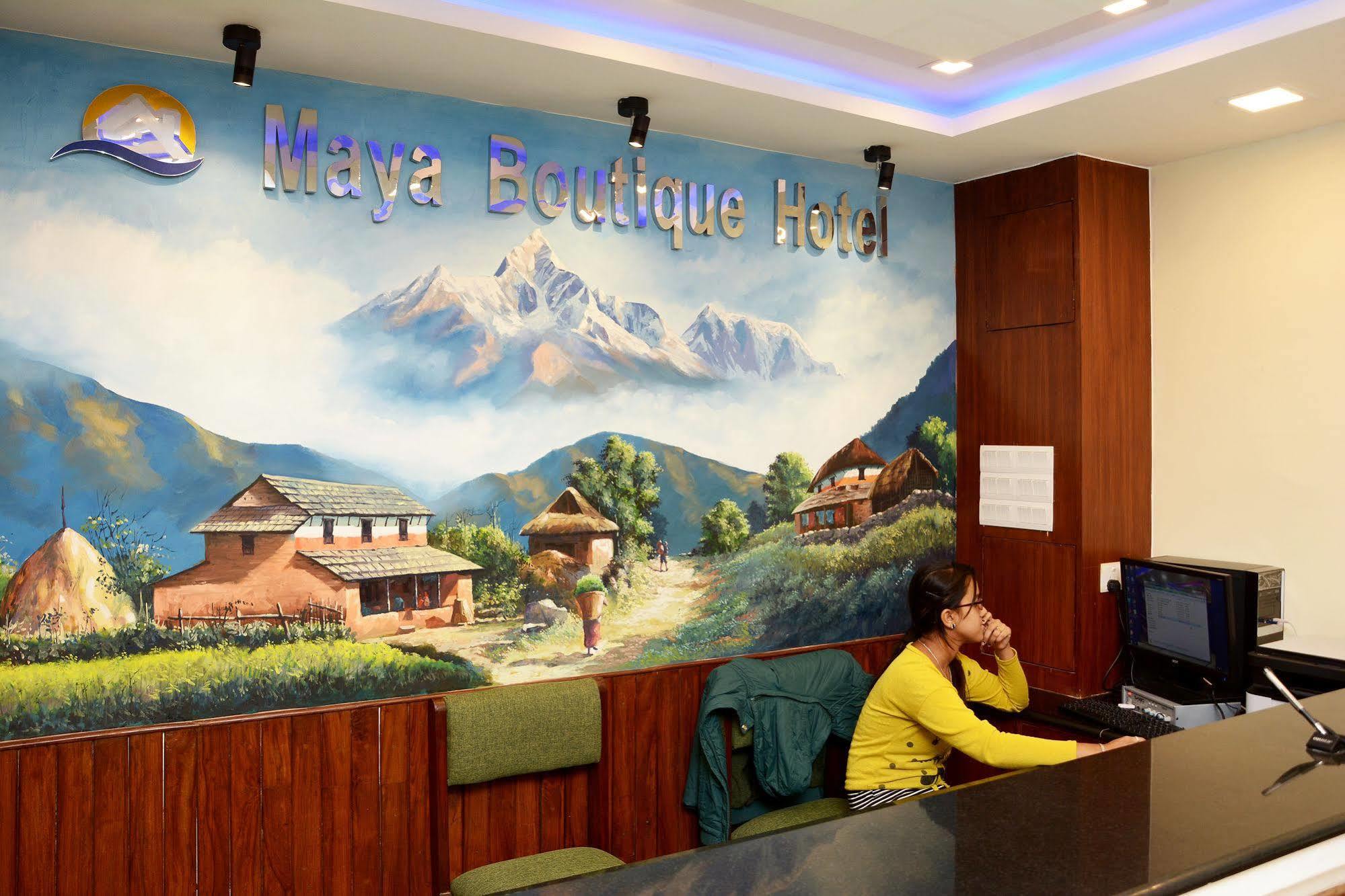 Maya Boutique Hotel Kathmandu Esterno foto