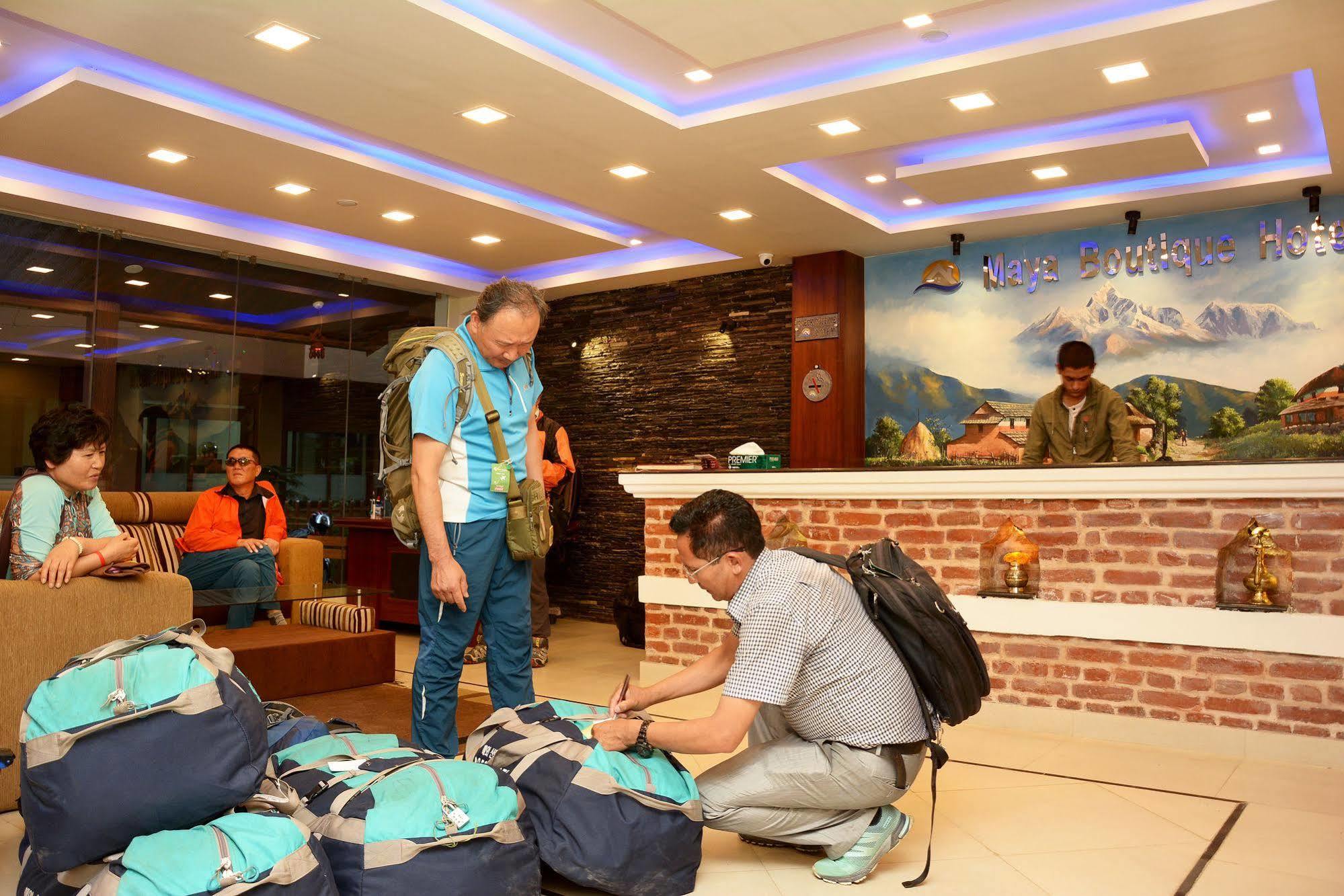 Maya Boutique Hotel Kathmandu Esterno foto