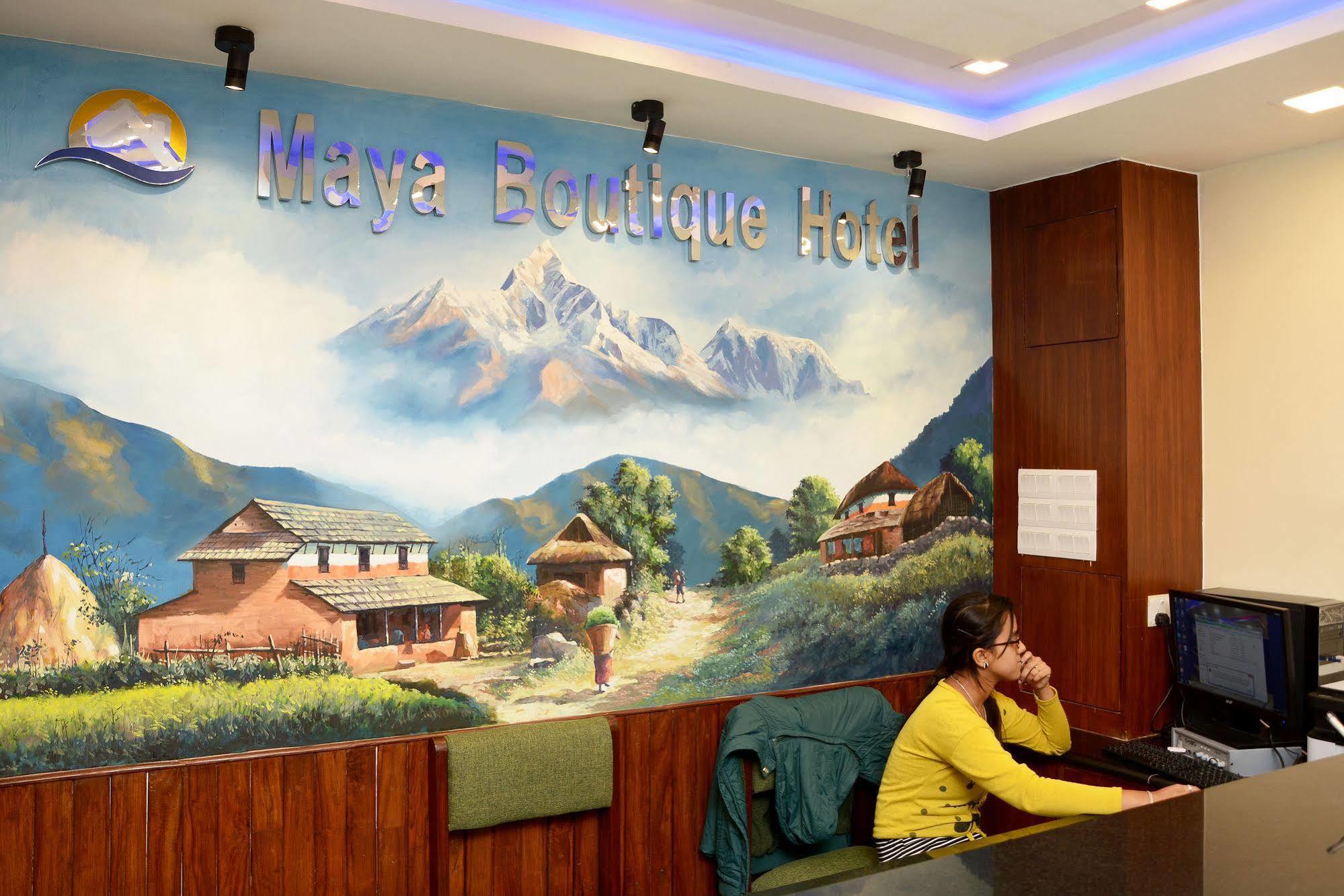 Maya Boutique Hotel Kathmandu Esterno foto